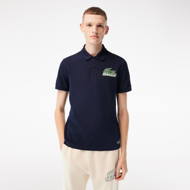 Polo homme Lacoste en petit piqué de coton