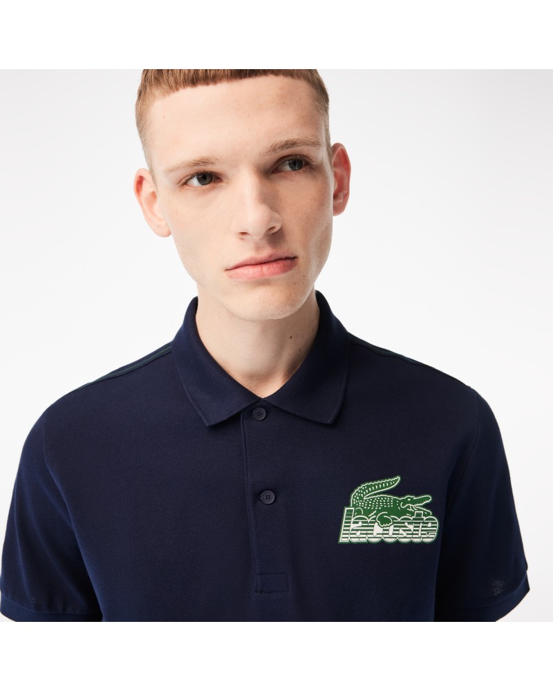 Polo homme Lacoste en petit piqué de coton