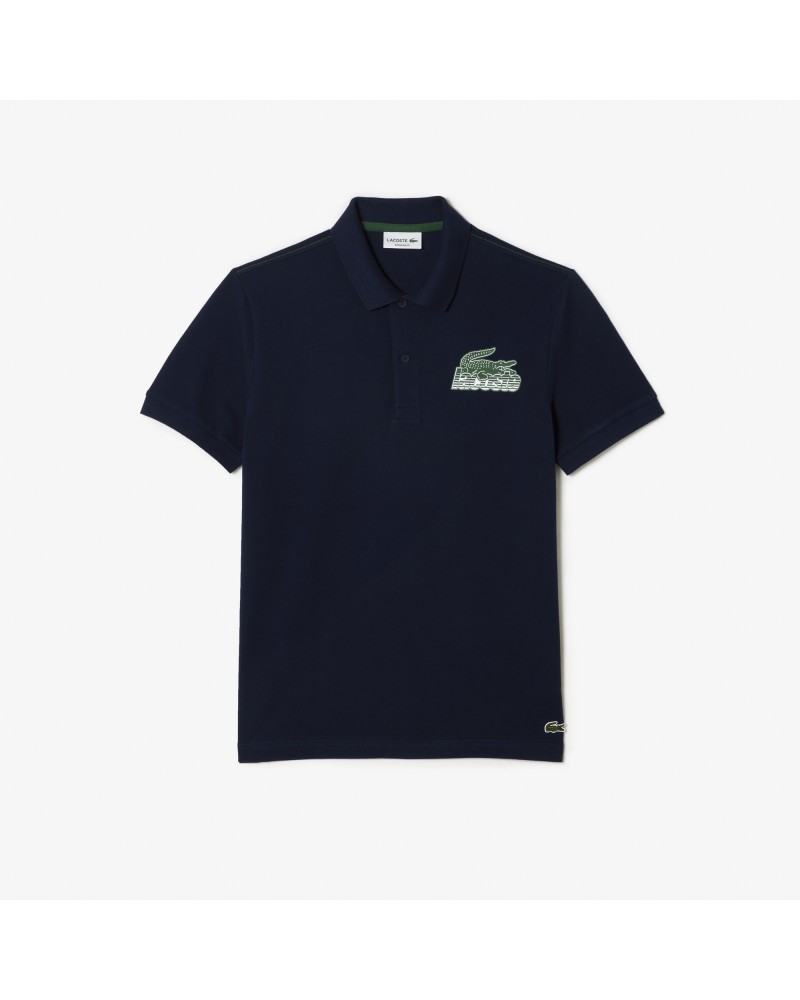 Polo homme Lacoste en petit piqué de coton