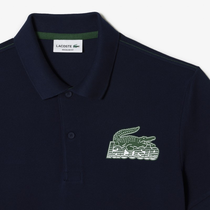 Polo homme Lacoste en petit piqué de coton