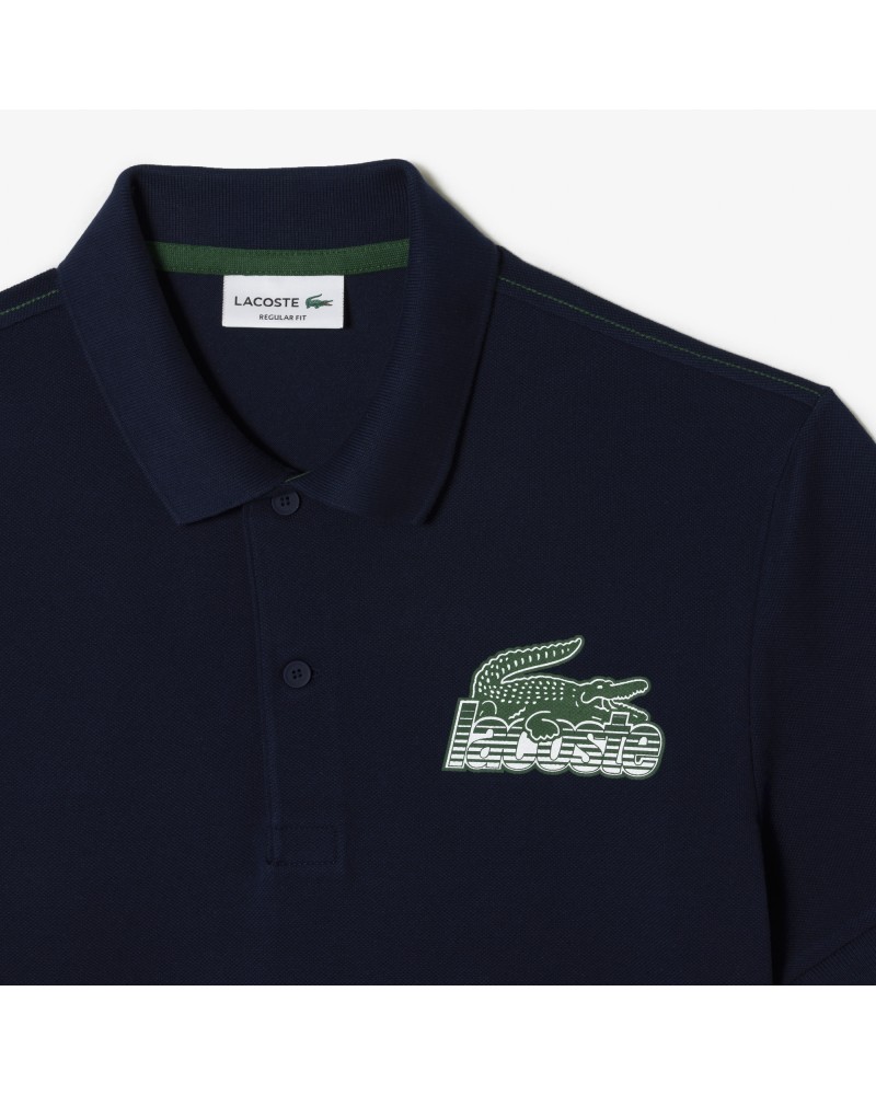 Polo homme Lacoste en petit piqué de coton