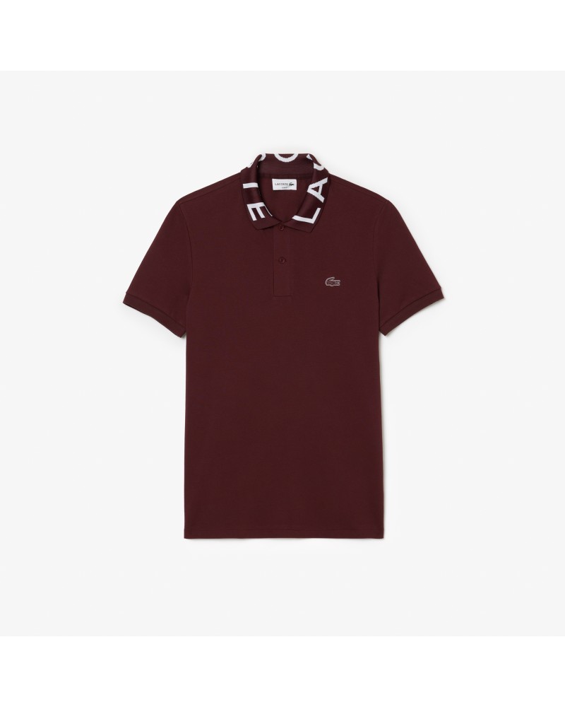 Polo Lacoste Movement avec col jacquard