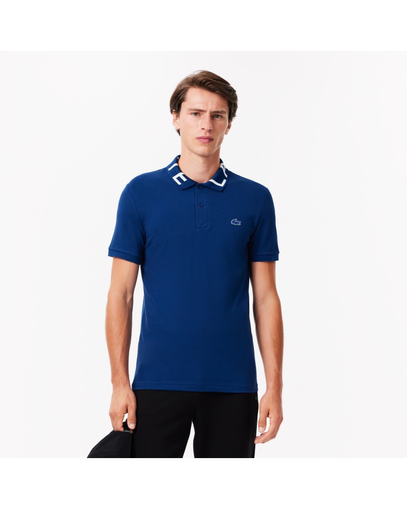 Polo Lacoste Movement avec col jacquard