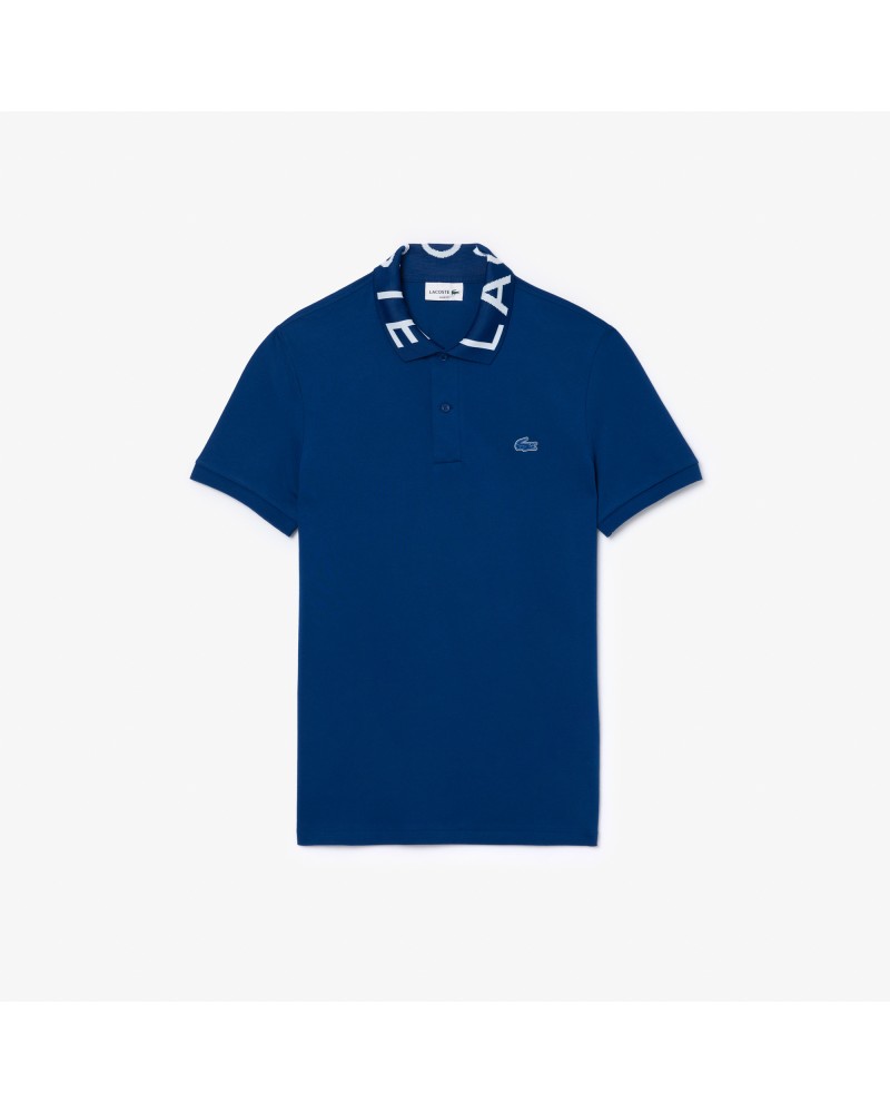 Polo Lacoste Movement avec col jacquard