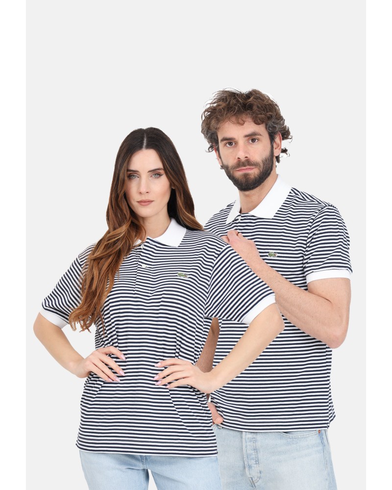 Polo Original L.12.12 en coton rayé