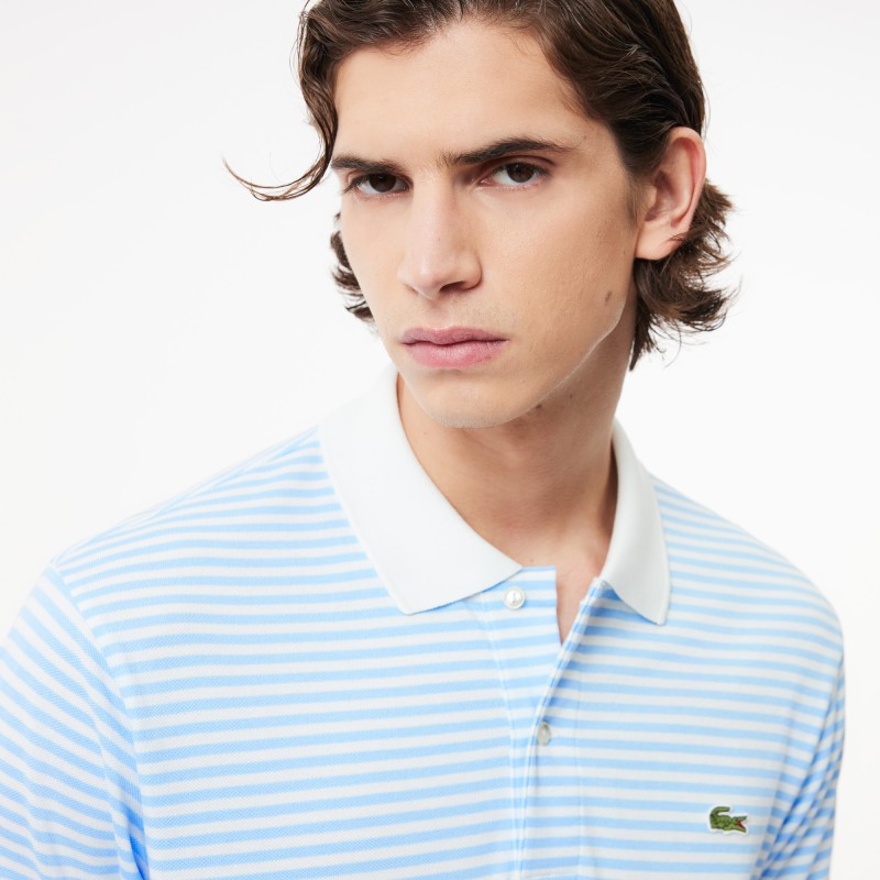 Polo Original L.12.12 en coton rayé