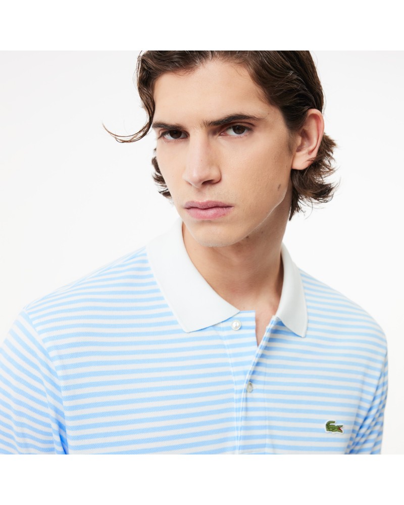 Polo Original L.12.12 en coton rayé