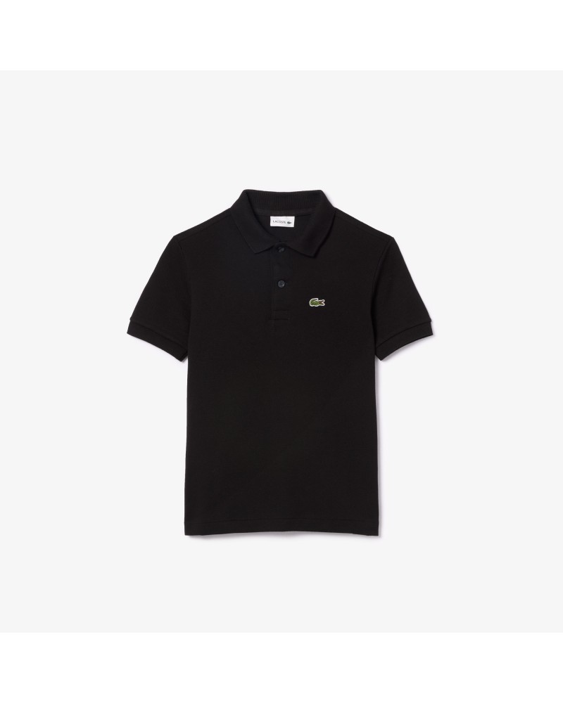 Polo enfant Lacoste regular fit en petit piqué uni