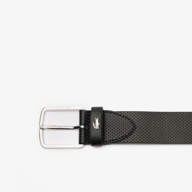 Coffret ceinture en cuir et porte-cartes