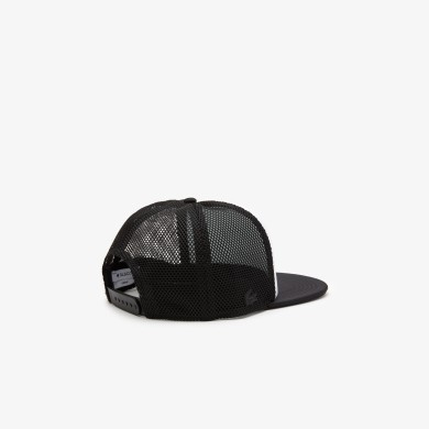 Casquette unisexe Lacoste bicolore en résille et néoprène