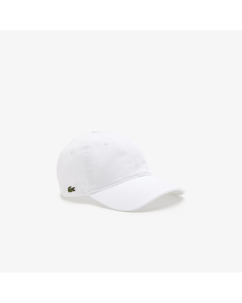 Casquette unisexe Lacoste en twill de coton biologique