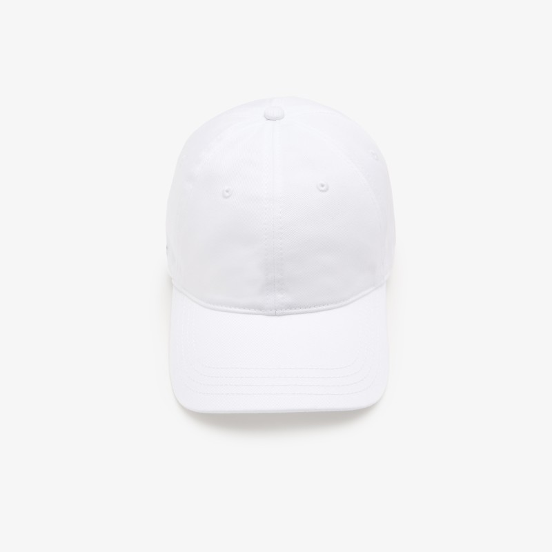 Casquette unisexe Lacoste en twill de coton biologique