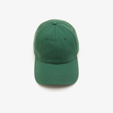 Casquette unisexe Lacoste en twill de coton biologique