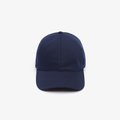 Casquette unisexe Lacoste en twill de coton biologique