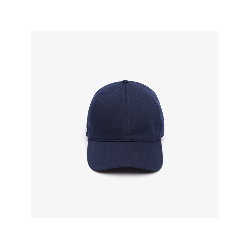 Casquette unisexe Lacoste en twill de coton biologique