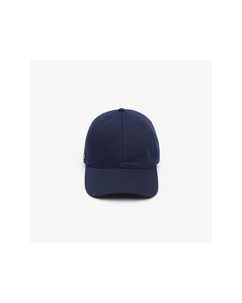 Casquette unisexe Lacoste en twill de coton biologique