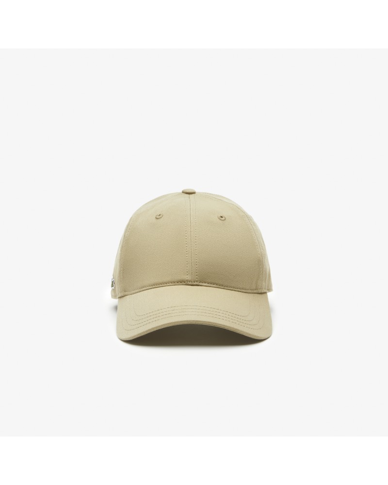 Casquette unisexe Lacoste en twill de coton biologique