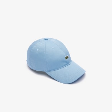 Casquette unisexe unie Lacoste en twill de coton biologique