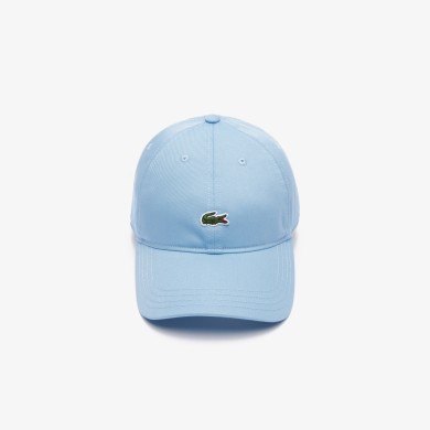 Casquette unisexe unie Lacoste en twill de coton biologique