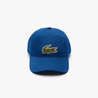 Casquette avec badge Crocodile en twill