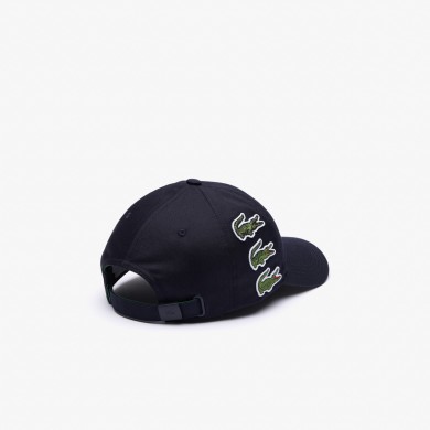 Casquette avec badges iconiques en coton