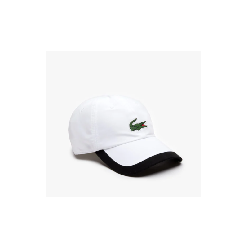 Casquette Lacoste SPORT légère avec bordure contrastée