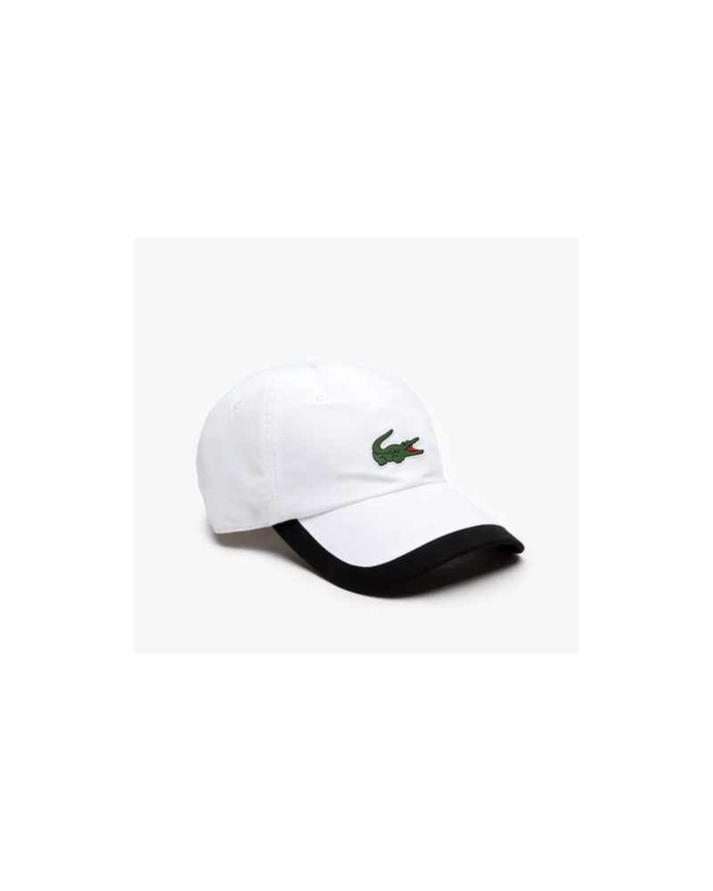 Casquette Lacoste SPORT légère avec bordure contrastée