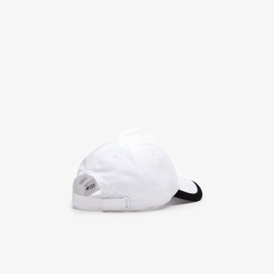 Casquette Lacoste SPORT légère avec bordure contrastée