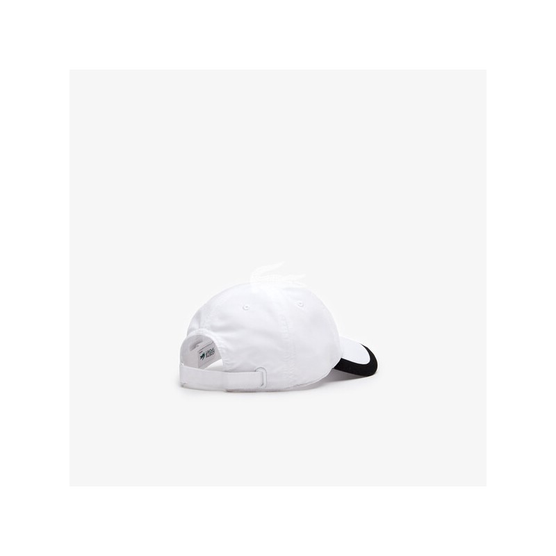 Casquette Lacoste SPORT légère avec bordure contrastée