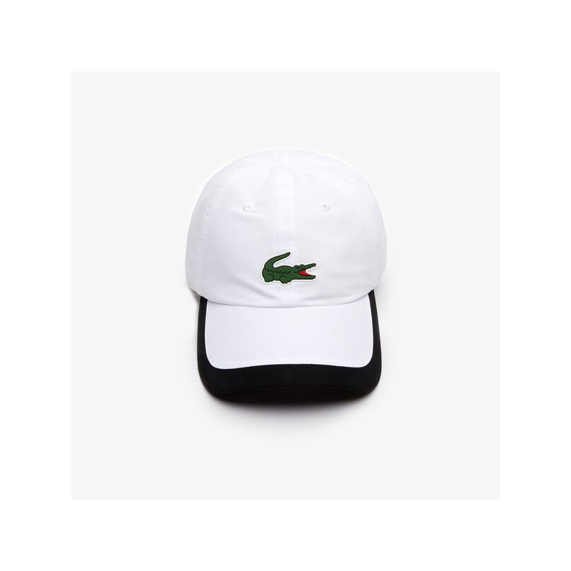 Casquette Lacoste SPORT légère avec bordure contrastée