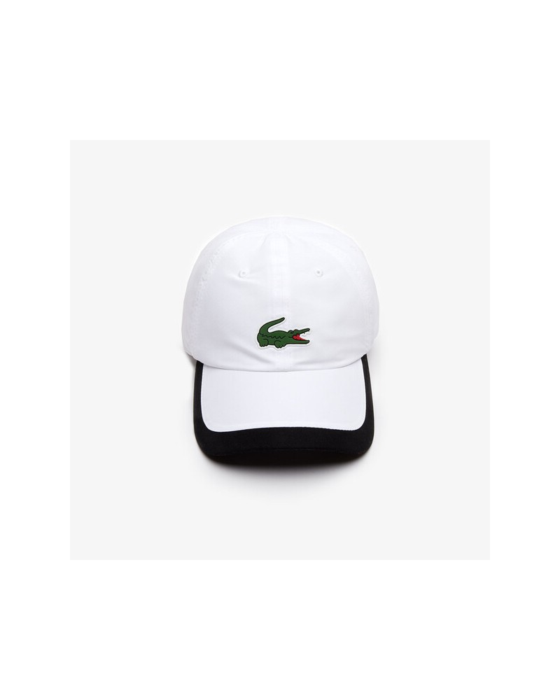 Casquette Lacoste SPORT légère avec bordure contrastée