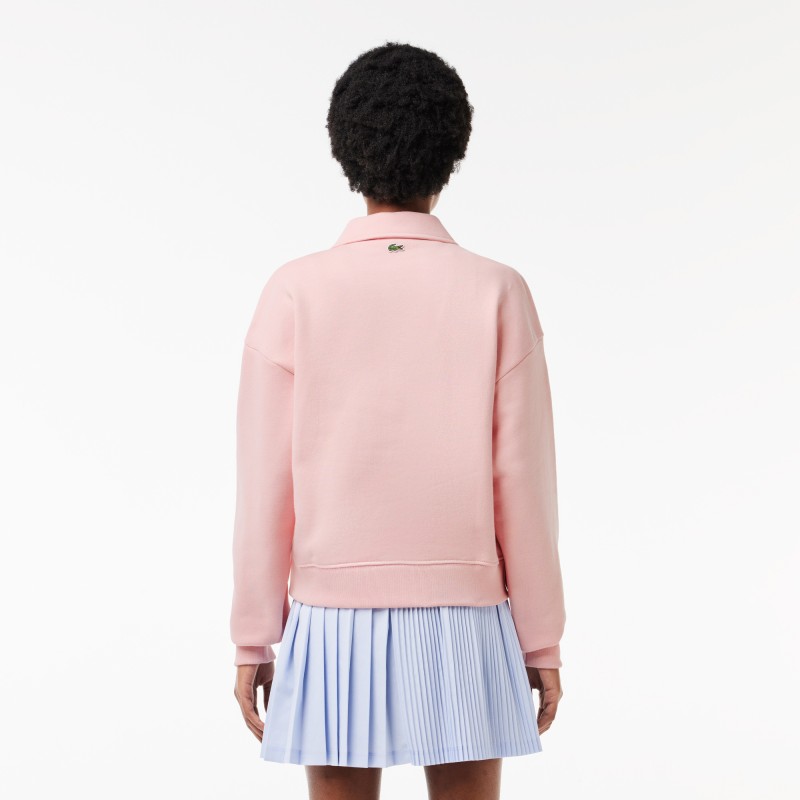 Sweatshirt à col polo Jogger avec broderie Lacoste