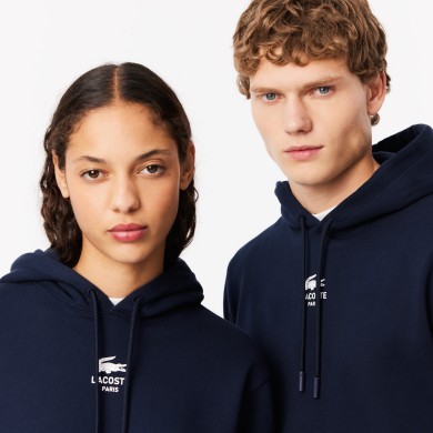 Sweatshirt à capuche avec imprimé