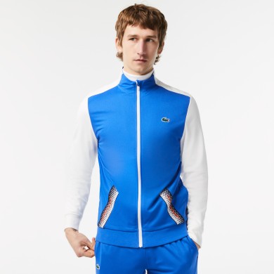 Sweatshirt zippé homme Lacoste Tennis indémaillable