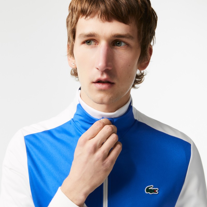 Sweatshirt zippé homme Lacoste Tennis indémaillable