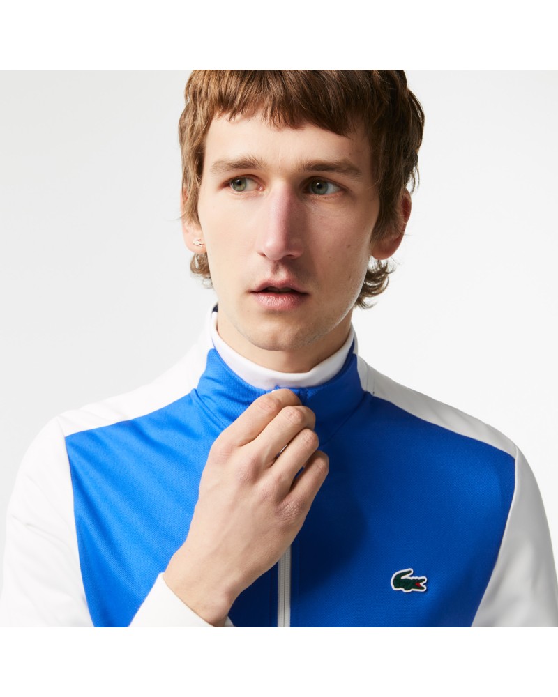 Sweatshirt zippé homme Lacoste Tennis indémaillable