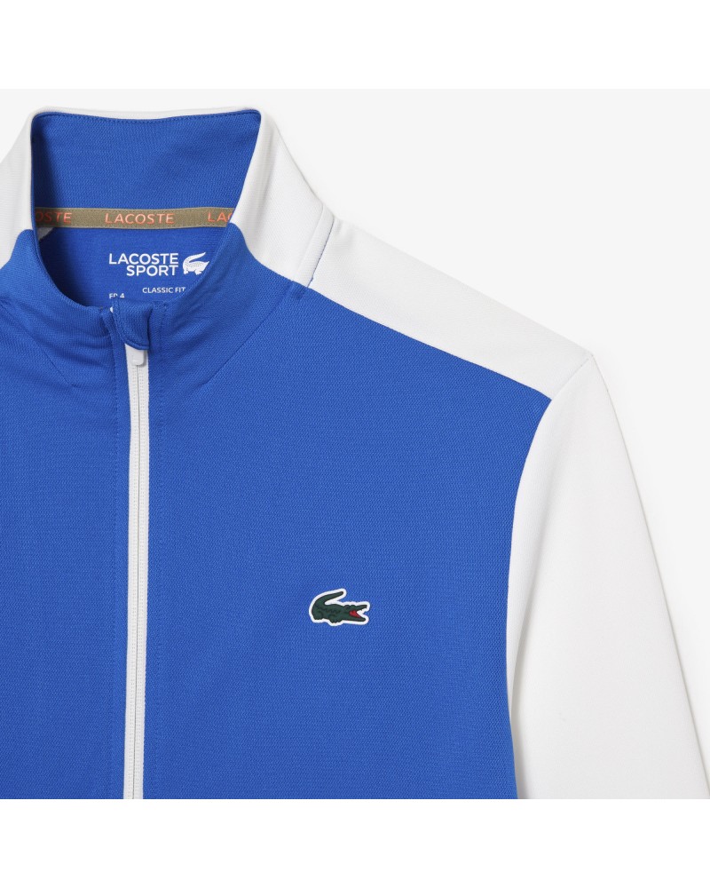 Sweatshirt zippé homme Lacoste Tennis indémaillable