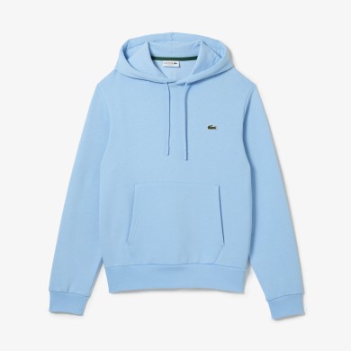 Sweatshirt à capuche homme Lacoste en coton biologique