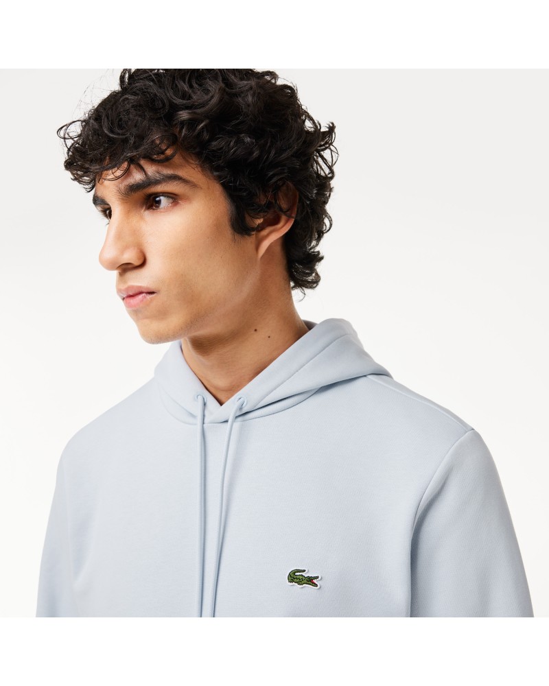 Sweatshirt à capuche Jogger homme Lacoste en coton biologique