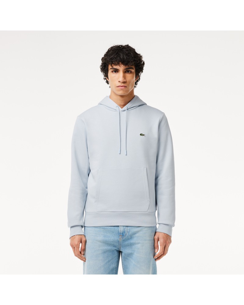 Sweatshirt à capuche Jogger homme Lacoste en coton biologique