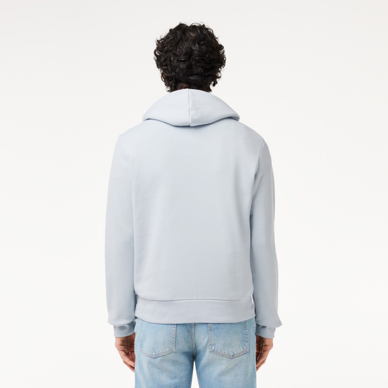 Sweatshirt à capuche Jogger homme Lacoste en coton biologique