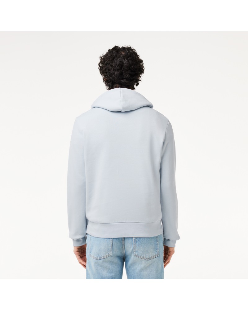 Sweatshirt à capuche Jogger homme Lacoste en coton biologique