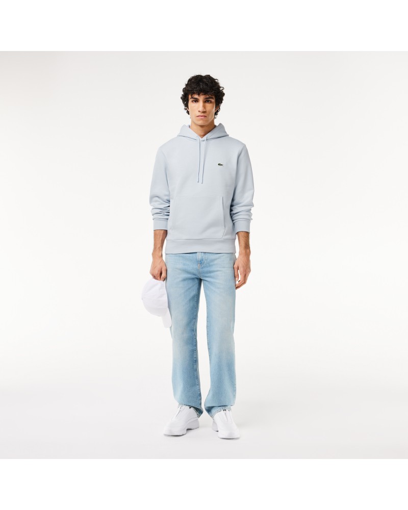 Sweatshirt à capuche Jogger homme Lacoste en coton biologique