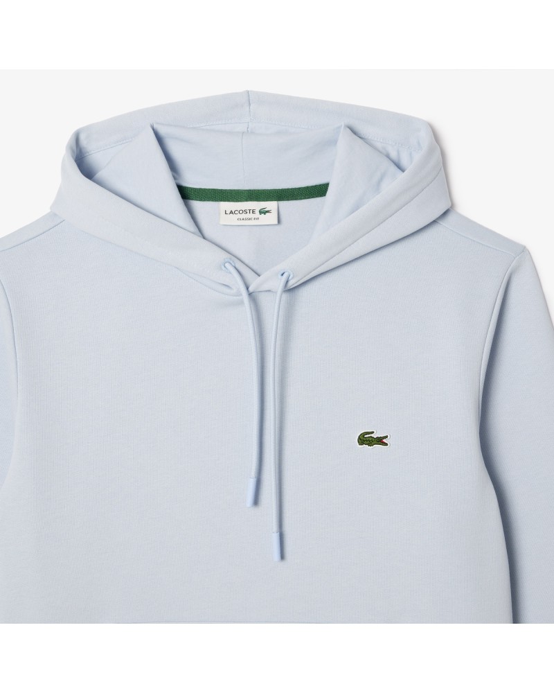 Sweatshirt à capuche Jogger homme Lacoste en coton biologique