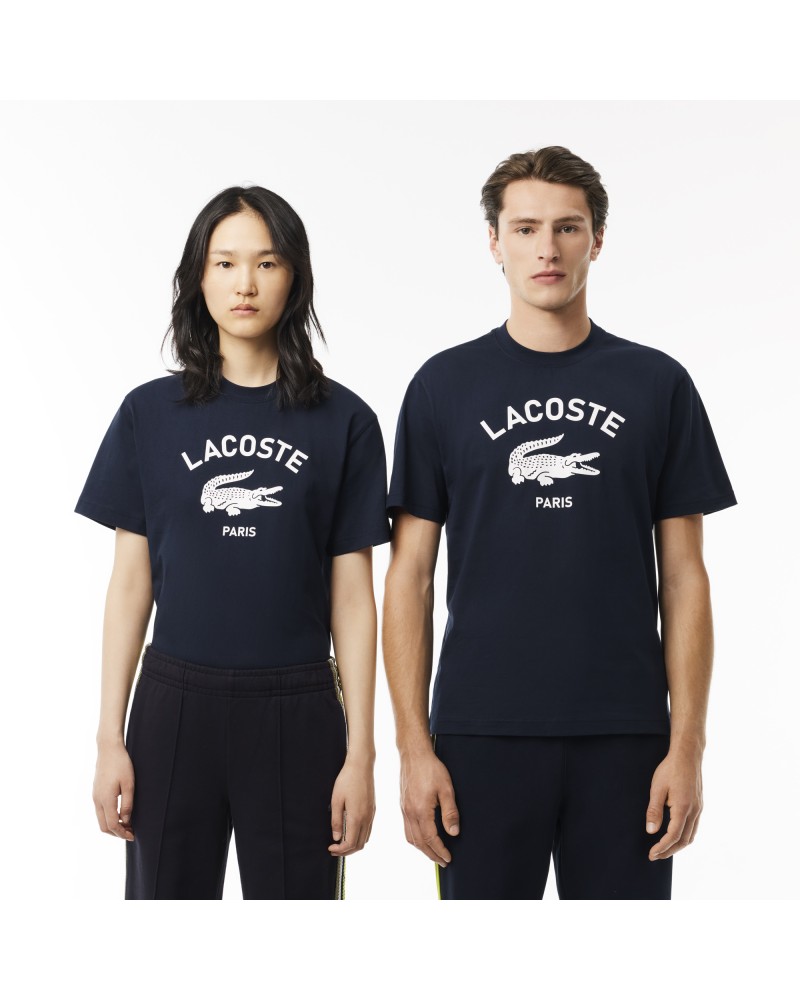 T-shirt classic fit avec imprimé Lacoste