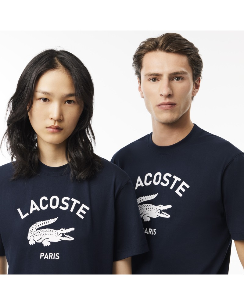 T-shirt classic fit avec imprimé Lacoste