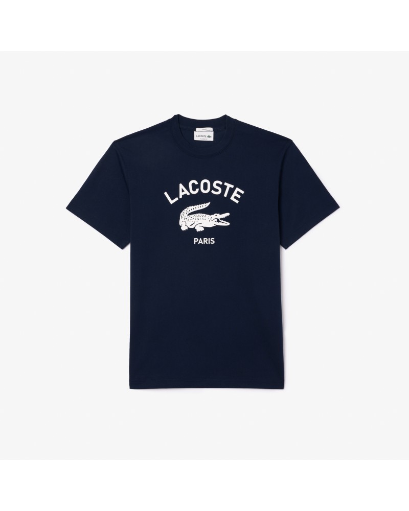 T-shirt classic fit avec imprimé Lacoste