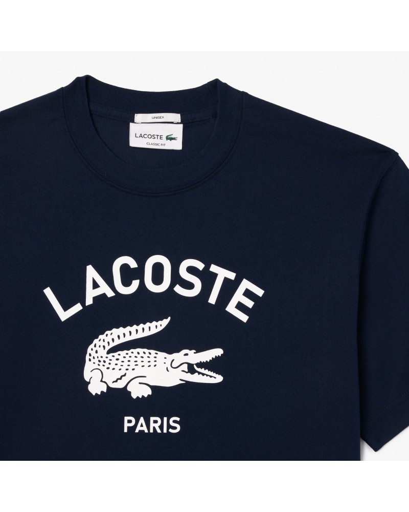 T-shirt classic fit avec imprimé Lacoste