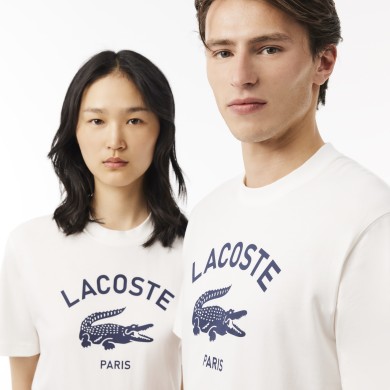 T-shirt classic fit avec imprimé Lacoste