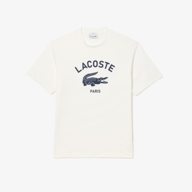 T-shirt classic fit avec imprimé Lacoste